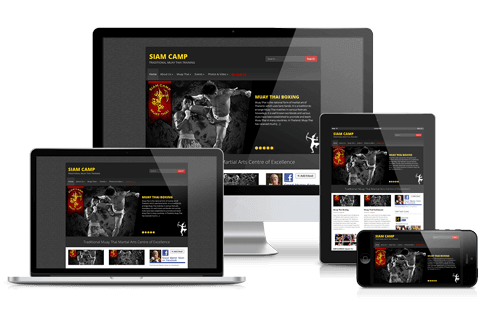 Siam Camp Website by Hue Marketing