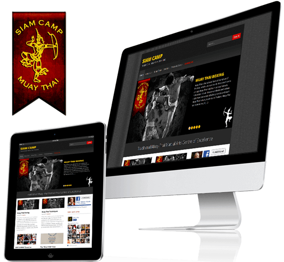 Siam Camp Website by Hue Marketing