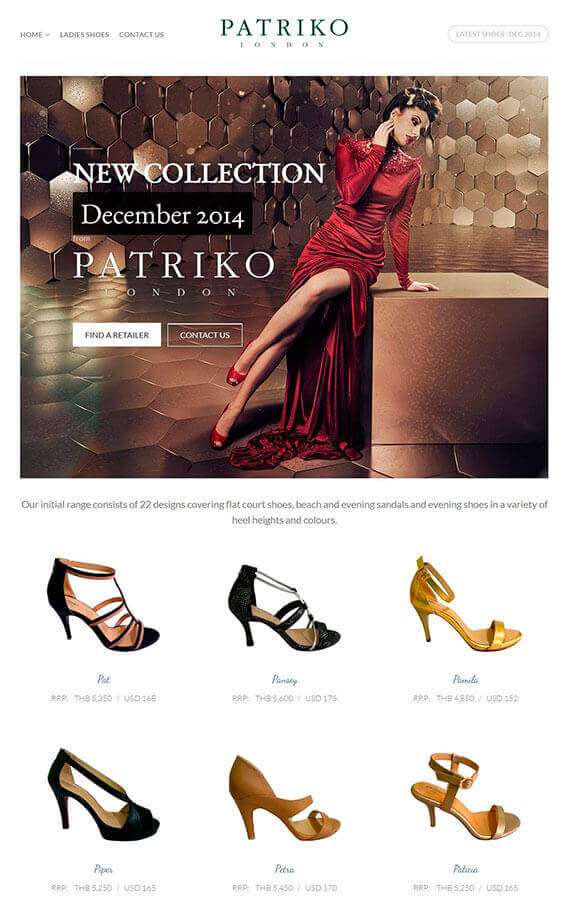 Patriko Shoes 2014 Collection