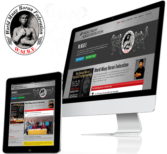 Word Muay Boran Federation Responsive Web Design