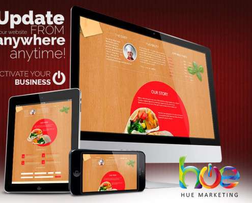 Phuket Restaurant Web Design Idea