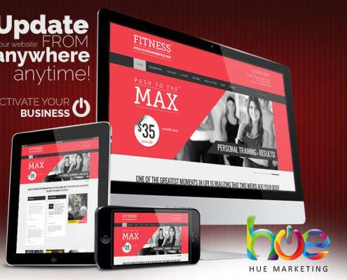 Keep Fit Website Design Ideas