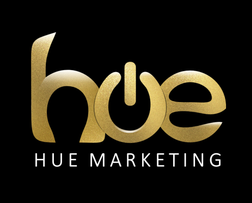Hue Marketing Gold Logo Hue Marketing Logo (Gold Version)