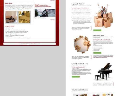 Website Redesign - BigMove Phuket - Residential Moves