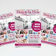 A5 Flyer and Business Cards for Phuket Salon