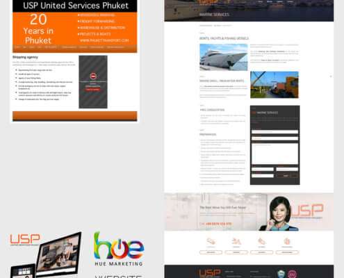 Phuket Website Redesign - Before and After