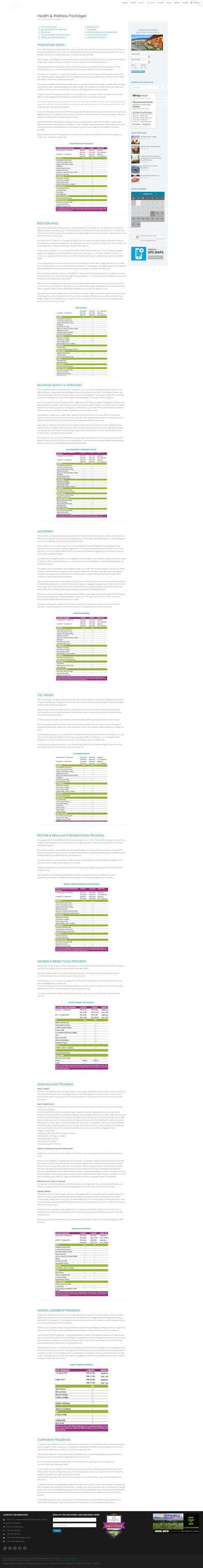 OLD Medical Center Page - Thanyapura Phuket Website Redesign