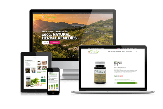 Multi-language responsive eCommerce website design
