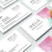 Melia Property Development Business Cards