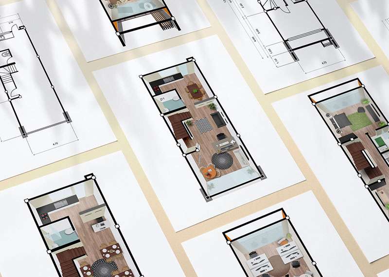 Isometric Property Floor Plans