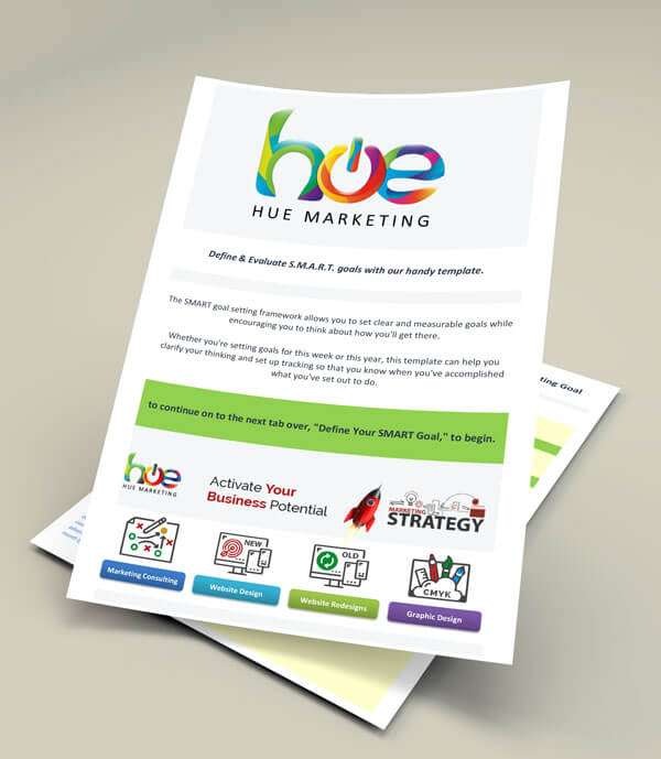 SMART Marketing Goals Template SMART Marketing Goals Template
