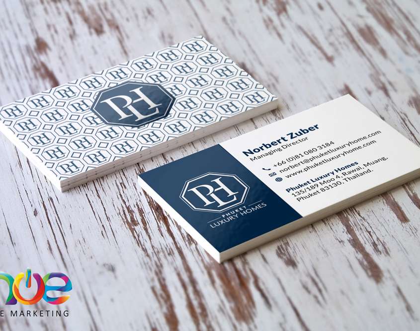 Spot UV finish Business Cards