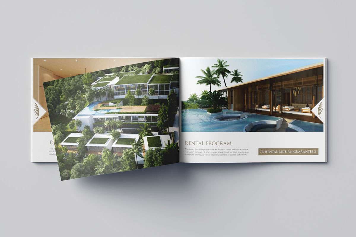 Booklet design for Phuket property development