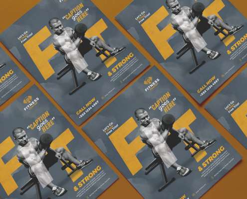 Powerful Fitness Flyers Powerful Fitness Flyers