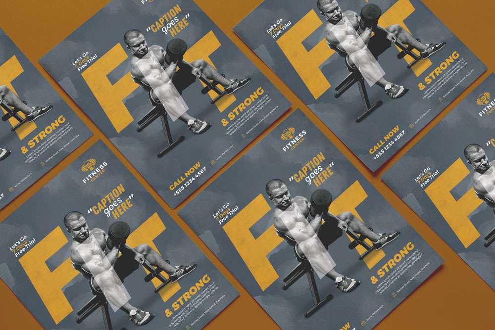 Powerful Fitness Flyers Powerful Fitness Flyers