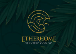 Logo Design Etherhome 1 Phuket Property Logo Design Etherhome