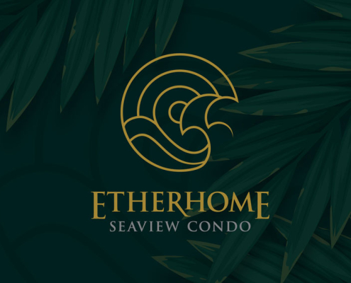 Phuket Property Logo Design Etherhome
