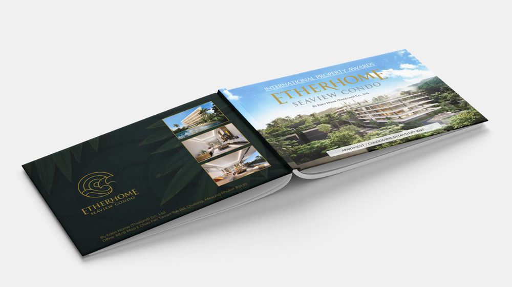 Phuket Luxury Property Back & Front Cover of the International Property Awards Entry