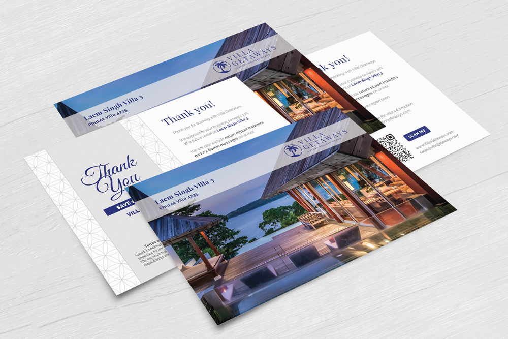 Postcards for 9 Exclusive Villas 18 Custom postcards for Exclusive Phuket Villas
