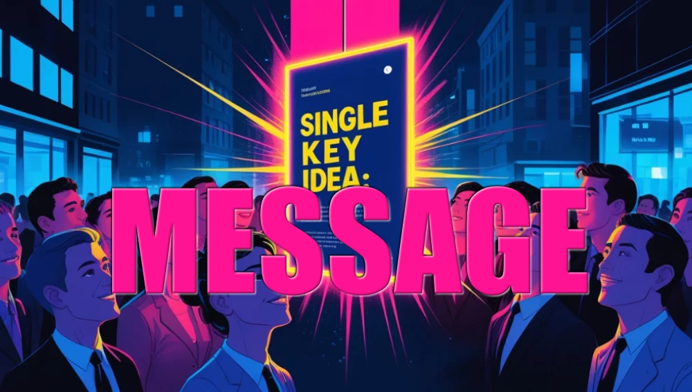 Rule 2 – Focus on a Clear Message