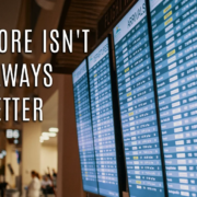 More Isn't Always Better